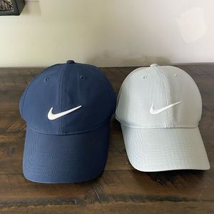 Bundle of 2 Nike Legacy 91 Dri Fit Golf Hat. Adjustable.